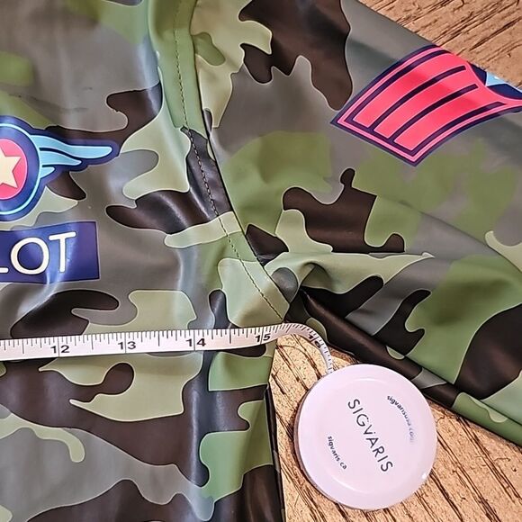 Rain jacket pilot camo size 4/5 Stephen Joseph - Picture 4 of 10